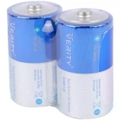 باتری دوتایی بزرگ Verity Super Alkaline LR20 1.5V D شرینک