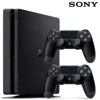 کنسول بازی سونی Sony PlayStation 4 Slim Region 3 CUH-2218B 1TB + دسته اضافی مشکی