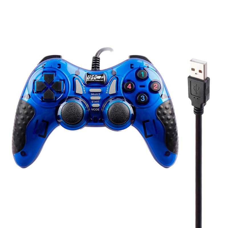 دسته بازی دوبل شوکدار USB-606