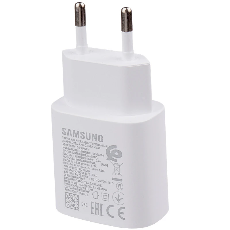 کلگی فست شارژ Samsung EP-TA800NBEGEU PD 15W Type-C