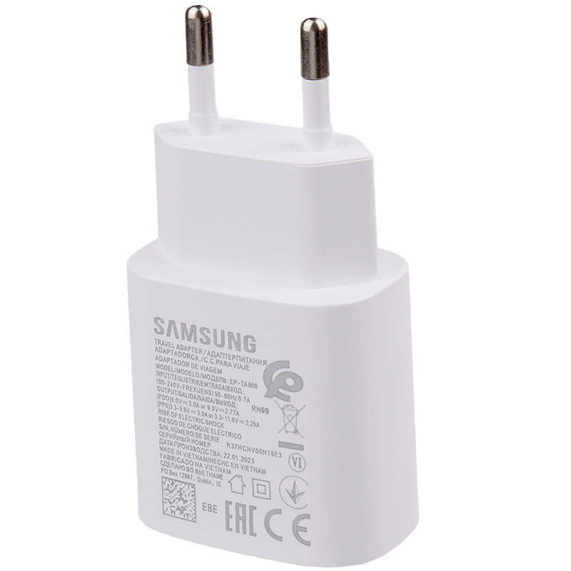 کلگی فست شارژ Samsung EP-TA800NBEGEU PD 15W Type-C