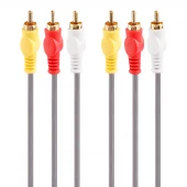 کابل ۳ به ۳ Orange AV RCA 1.5m کد 2