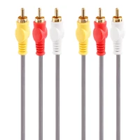 کابل ۳ به ۳ Orange AV RCA 1.5m کد 2