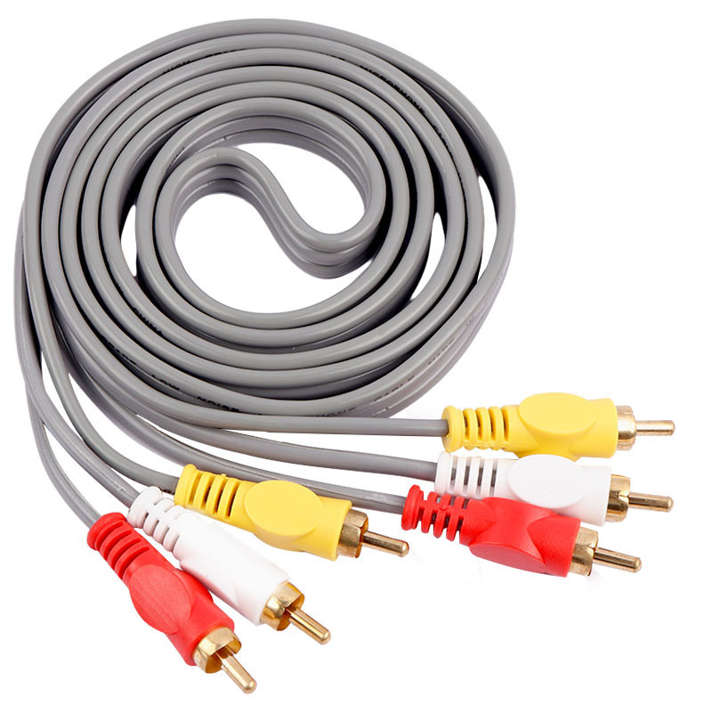 کابل ۳ به ۳ Orange AV RCA 1.5m کد 2