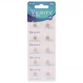باتری سکه ای Verity Alkaline AG4 بسته ۱۰ عددی