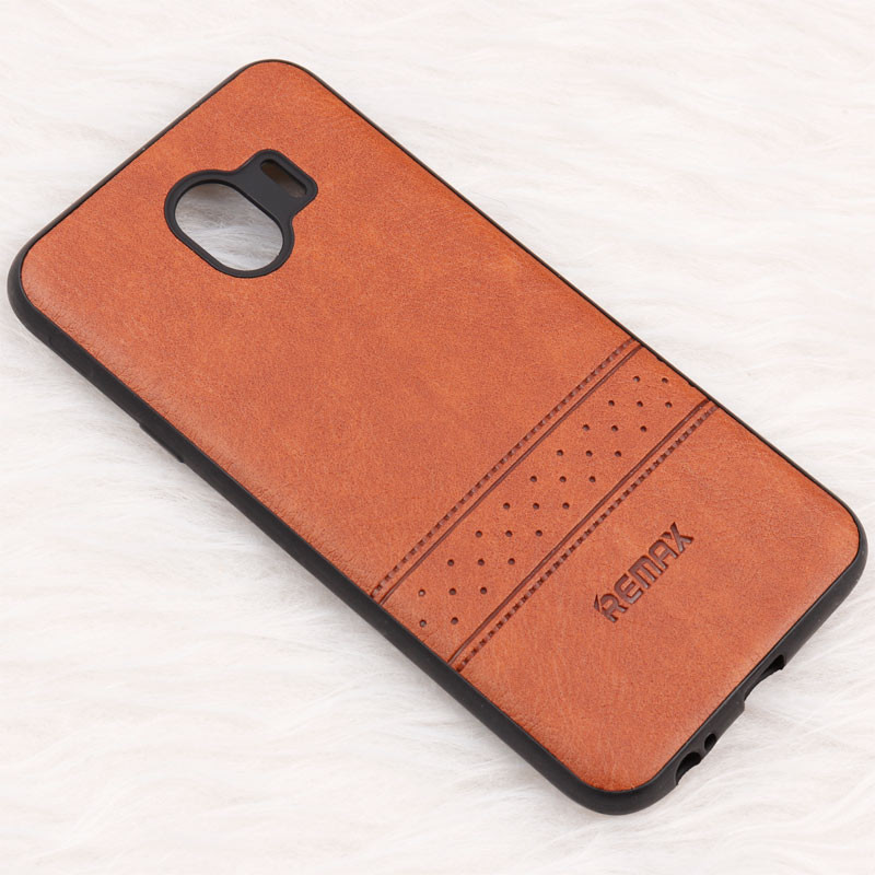 قاب چرمی طرح برند Samsung Galaxy J4