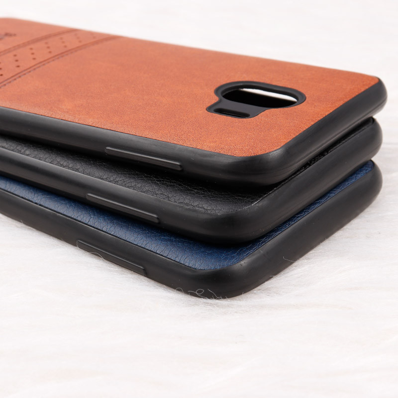 قاب چرمی طرح برند Samsung Galaxy J4