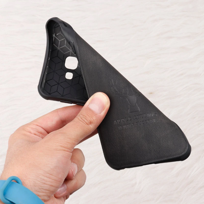 قاب چرمی طرح گوزن Samsung Galaxy J4 Plus