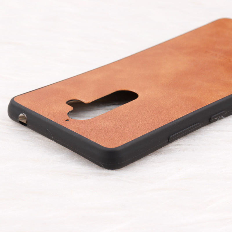 قاب چرمی طرح برند Nokia 7 Plus