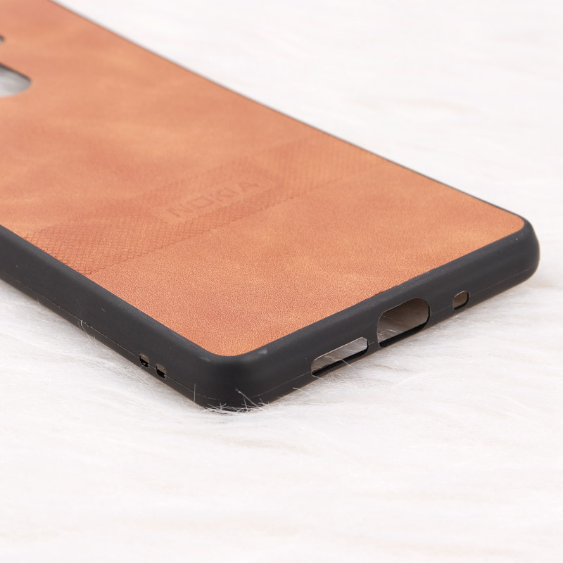 قاب چرمی طرح برند Nokia 7 Plus