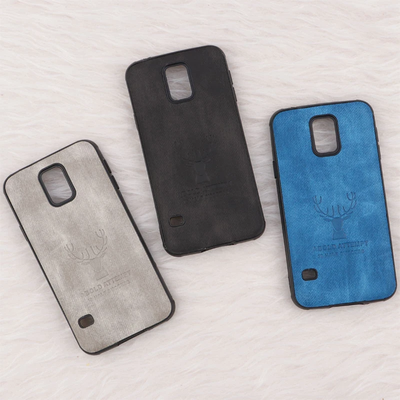 قاب چرمی طرح گوزن Samsung Galaxy S5