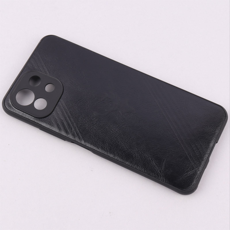 قاب ساده سیلیکونی چرمی گوزنی محافظ لنزدار Xiaomi Mi 11 Lite