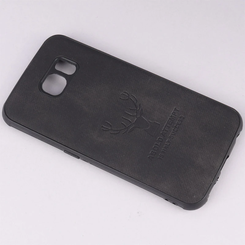 قاب چرمی طرح گوزن Samsung Galaxy S6