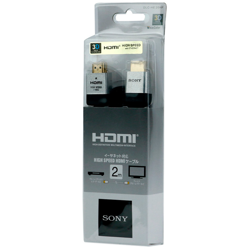 کابل اورجینال Sony 3D Flat HDMI 4K 2m