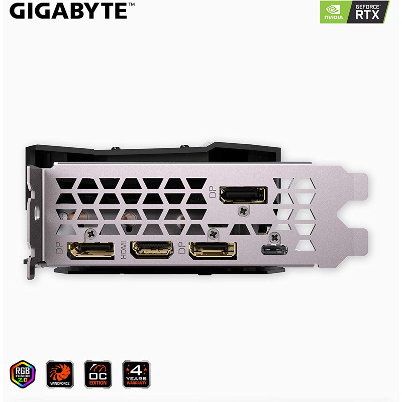 کارت گرافیک Gigabyte GeForce RTX2080 OC 8GB GDDR6 256bit