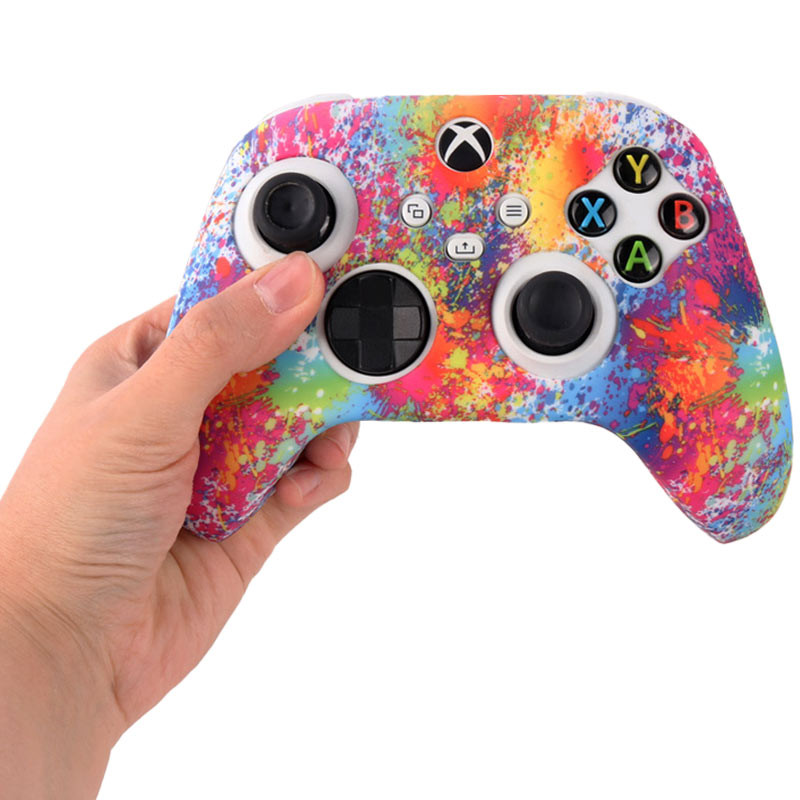 روکش دسته بازی Xbox X/S طرح آبرنگی