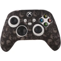 روکش دسته بازی Xbox X/S طرح اسکلت زمینه خاکستری