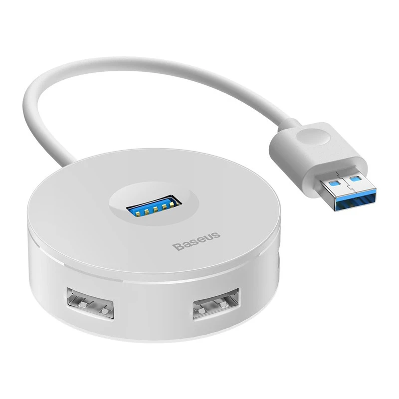 هاب 4 پورت USB3.0 باسئوس Round Box CAHUB-F