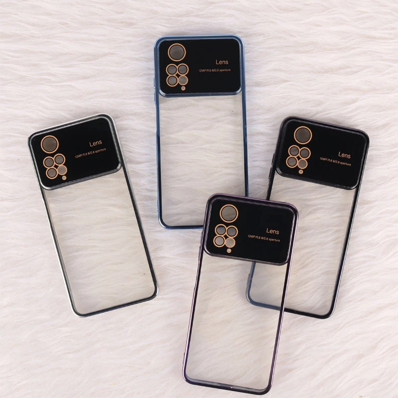 قاب My Case شفاف Lens Aperture محافظ لنزدار Xiaomi Redmi Note 11 / 11s