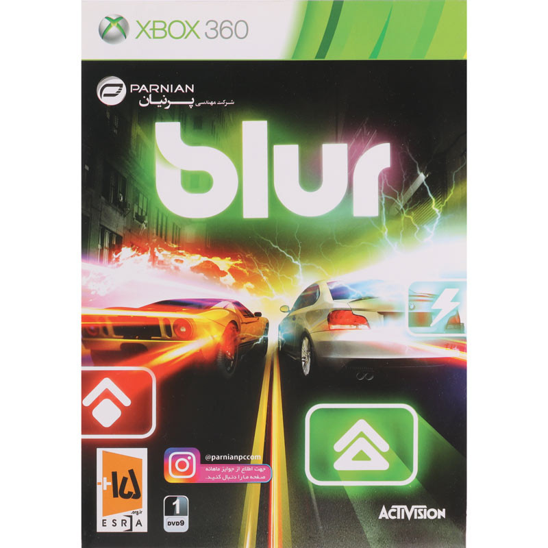 بازی Blur پرنیان مناسب برای XBOX 360