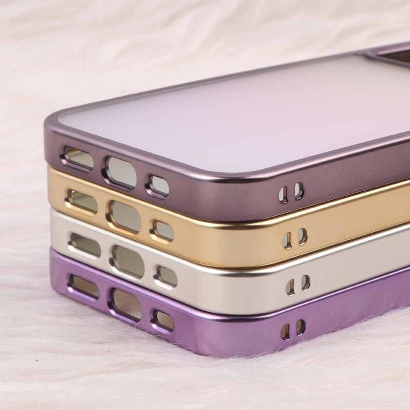 قاب هولوگرامی مات BIGC دور رنگی iPhone 12