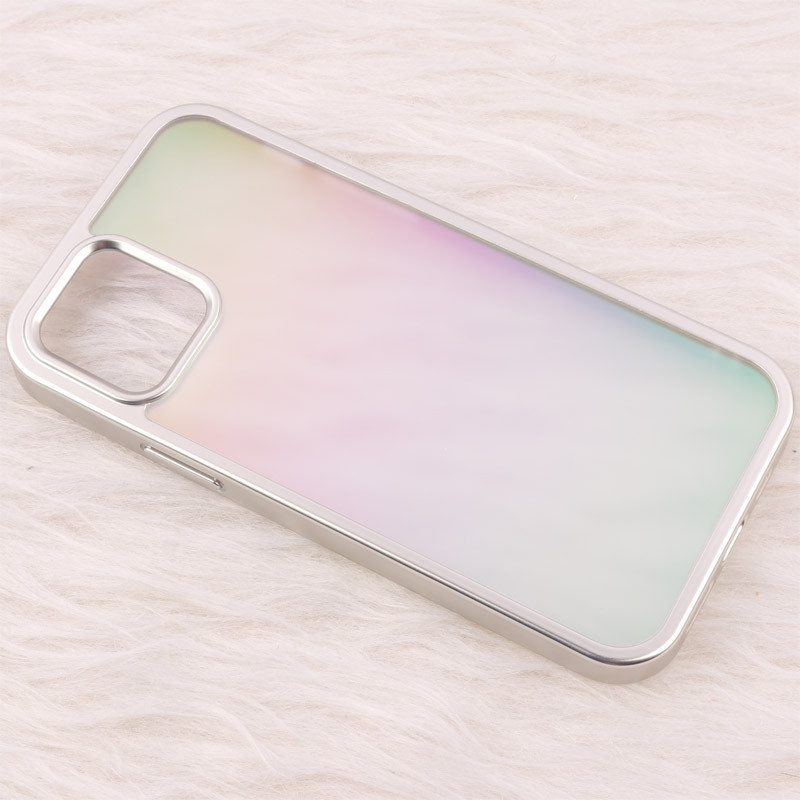 قاب هولوگرامی مات BIGC دور رنگی iPhone 12