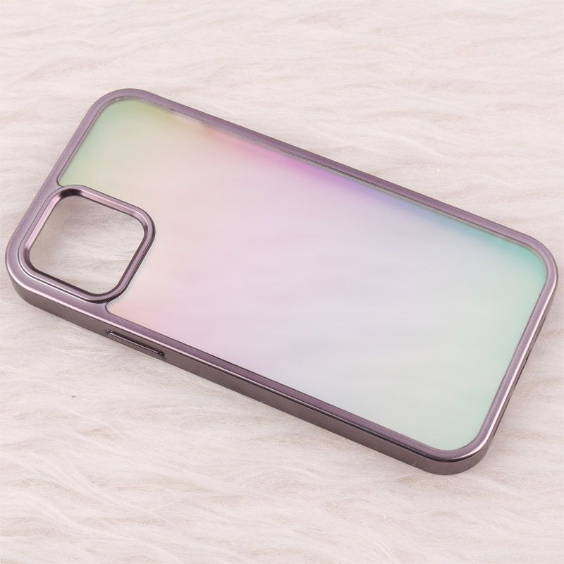 قاب هولوگرامی مات BIGC دور رنگی iPhone 12