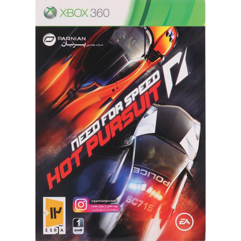 بازی Need for Speed Hot Pursuit پرنیان مناسب برای XBOX 360