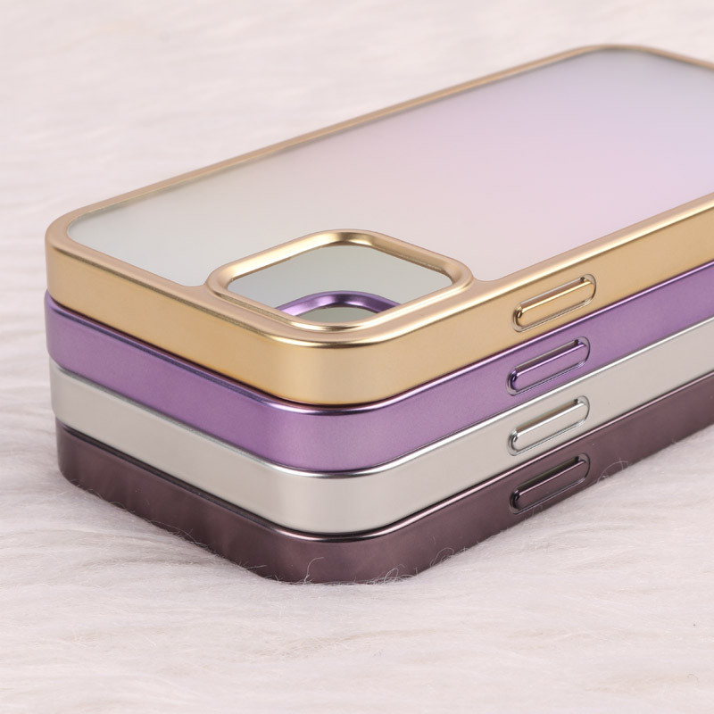 قاب هولوگرامی مات BIGC دور رنگی iPhone 12 Pro