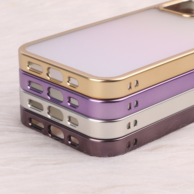 قاب هولوگرامی مات BIGC دور رنگی iPhone 12 Pro