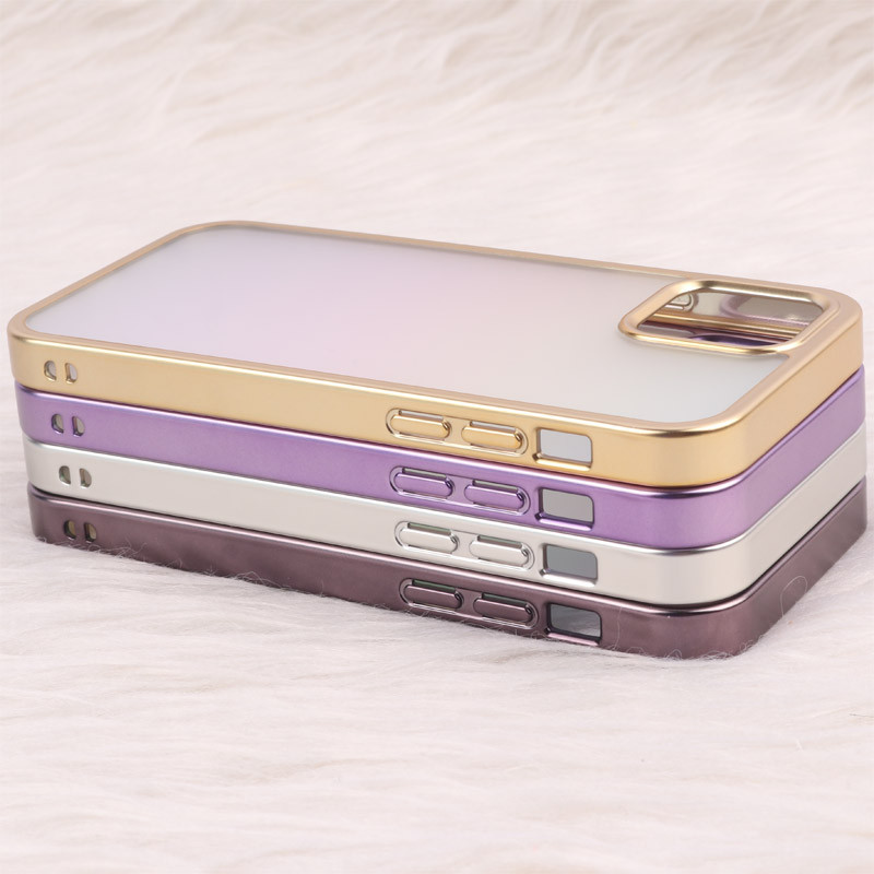 قاب هولوگرامی مات BIGC دور رنگی iPhone 12 Pro