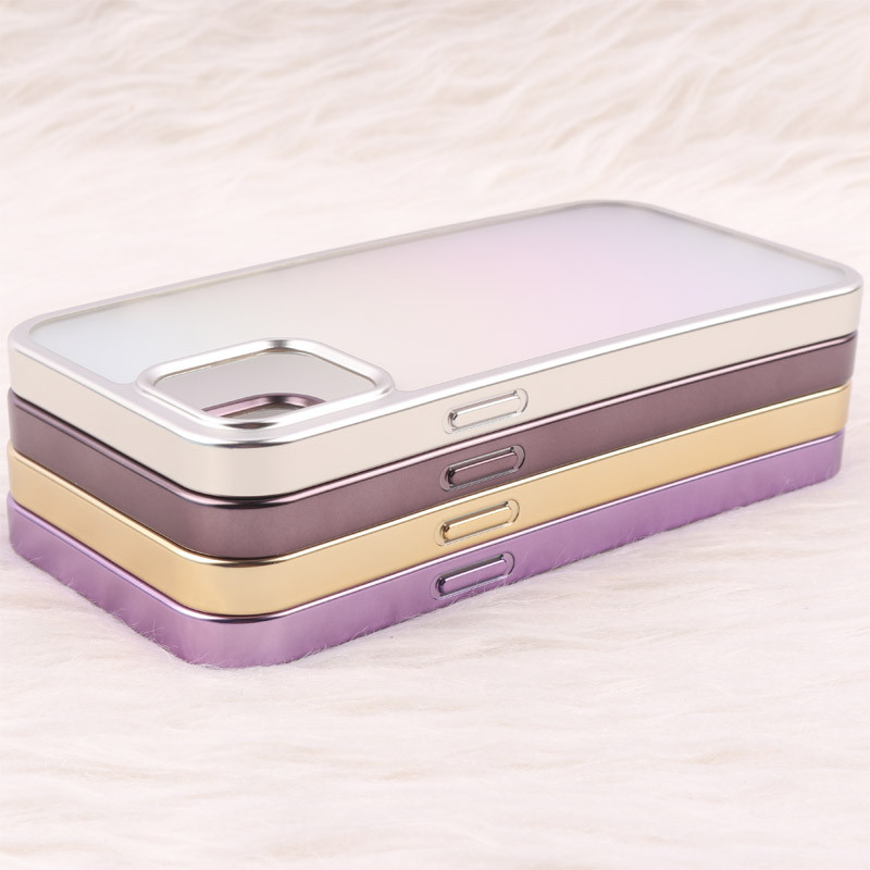 قاب هولوگرامی مات BIGC دور رنگی iPhone 12 Pro Max
