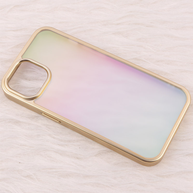 قاب هولوگرامی مات BIGC دور رنگی iPhone 13