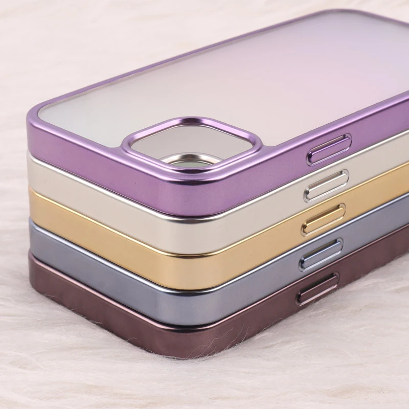قاب هولوگرامی مات BIGC دور رنگی iPhone 13