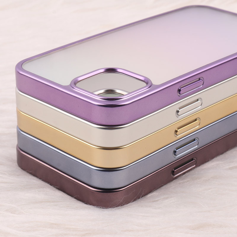 قاب هولوگرامی مات BIGC دور رنگی iPhone 13