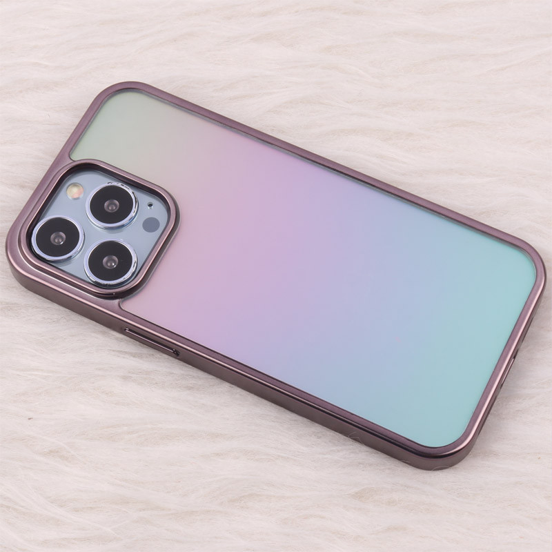 قاب هولوگرامی مات BIGC دور رنگی iPhone 13 Pro