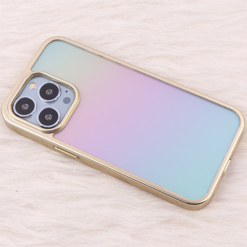 قاب هولوگرامی مات BIGC دور رنگی iPhone 13 Pro