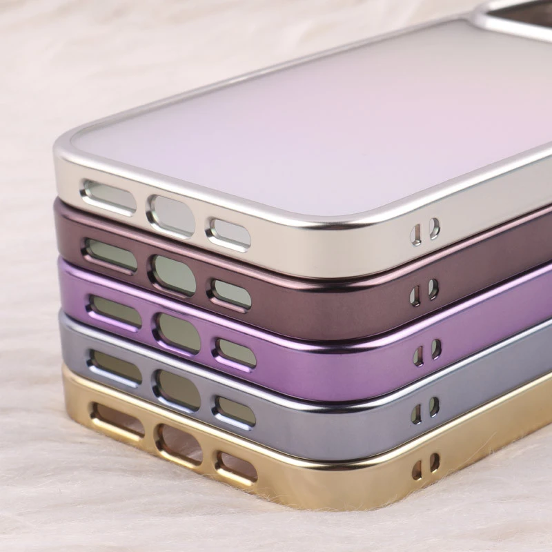 قاب هولوگرامی مات BIGC دور رنگی iPhone 13 Pro Max