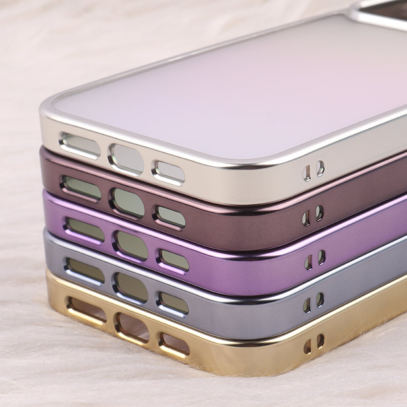 قاب هولوگرامی مات BIGC دور رنگی iPhone 13 Pro Max