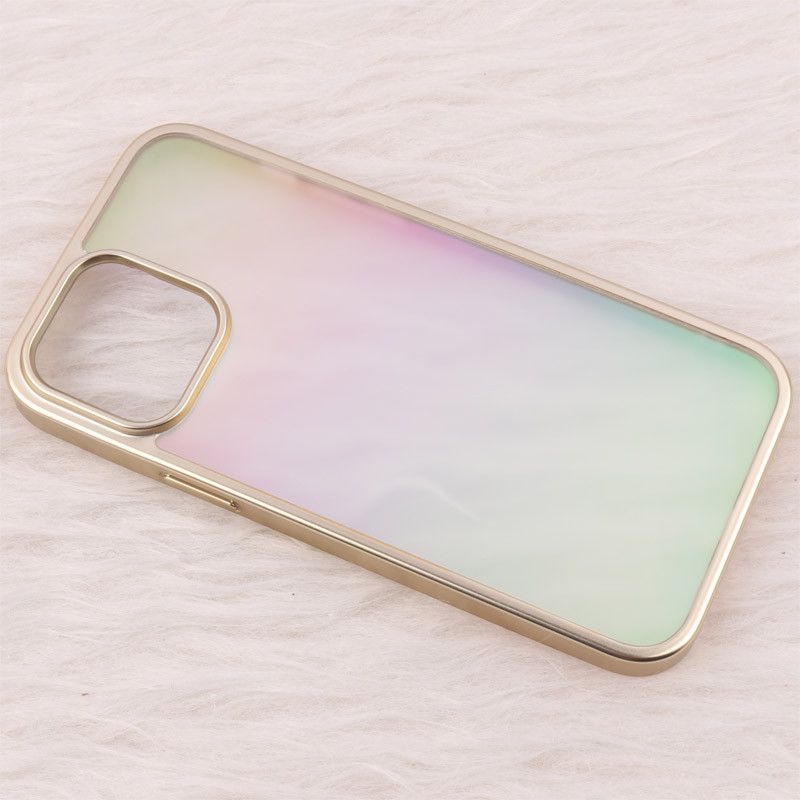 قاب هولوگرامی مات BIGC دور رنگی iPhone 13 Pro Max