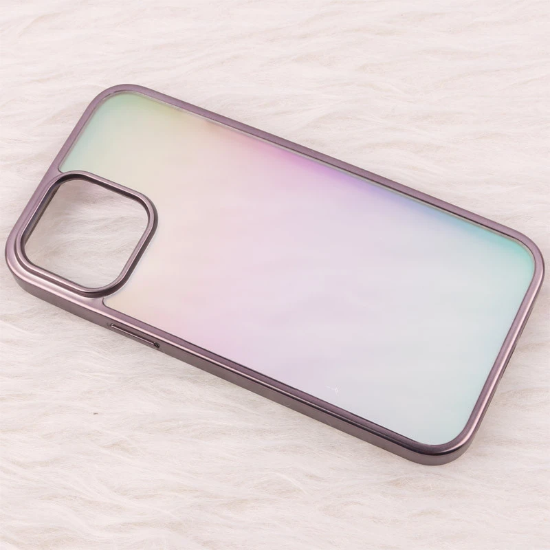قاب هولوگرامی مات BIGC دور رنگی iPhone 13 Pro Max