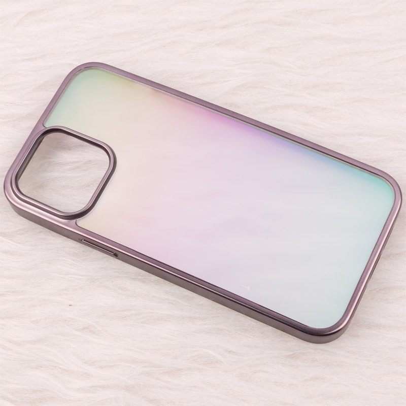 قاب هولوگرامی مات BIGC دور رنگی iPhone 13 Pro Max