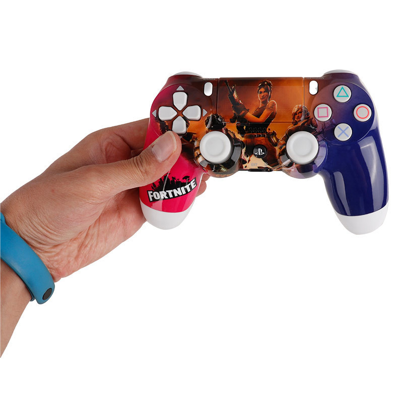 دسته بازی بی سیم SONY PlayStation 4 DualShock 4 High Copy طرح Fortnite کد 1