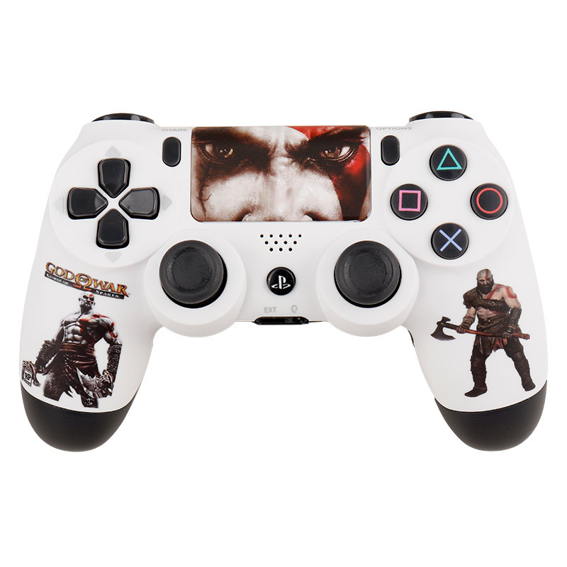 دسته بی سیم SONY PlayStation 4 DualShock 4 High Copy طرح God of War کد 3