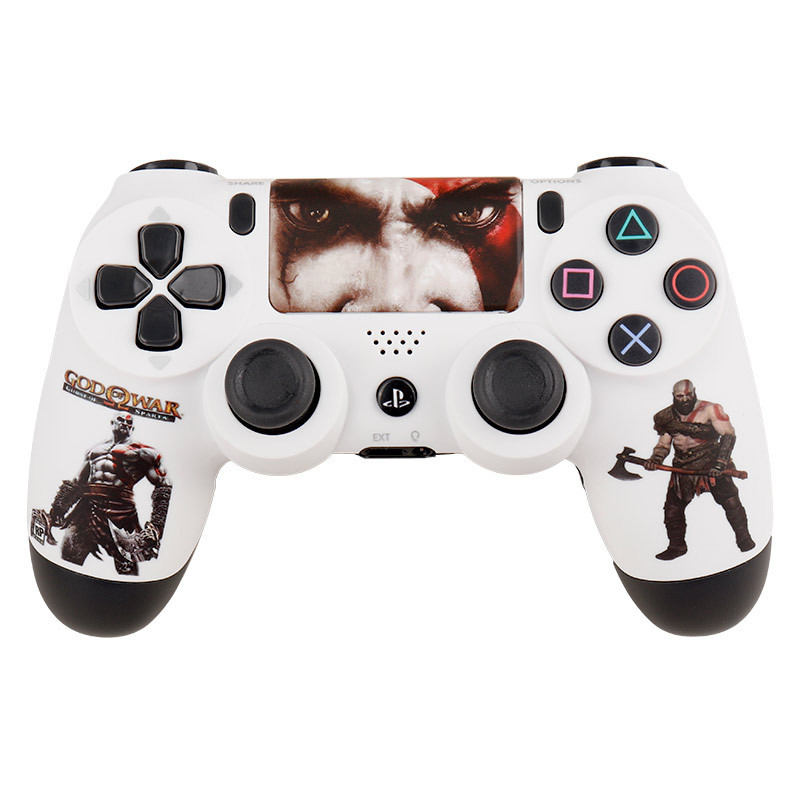 دسته بازی بی سیم SONY PlayStation 4 DualShock 4 High Copy طرح God of War کد 3