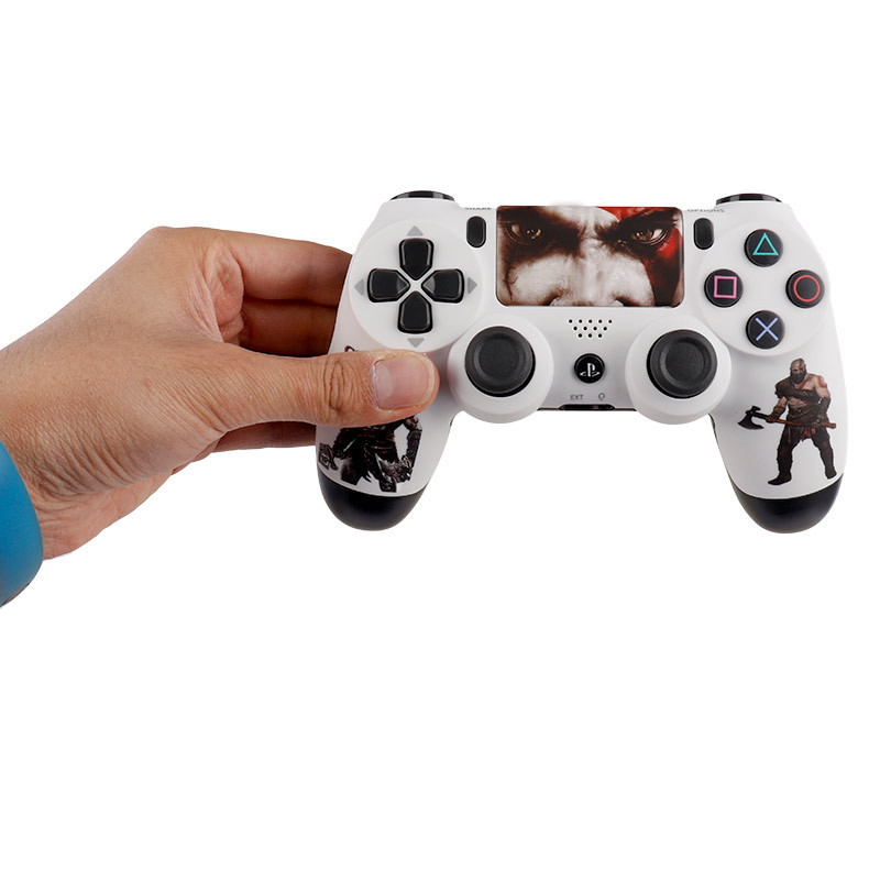 دسته بازی بی سیم SONY PlayStation 4 DualShock 4 High Copy طرح God of War کد 3