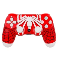 دسته بازی بی سیم SONY PlayStation 4 DualShock 4 High Copy طرح Spider Man کد 1