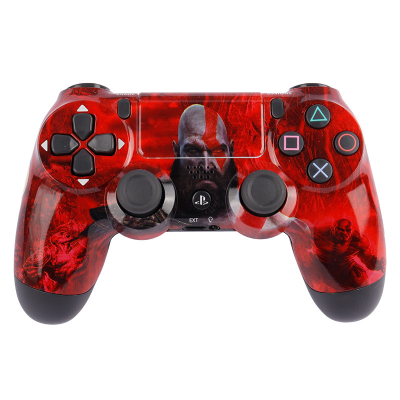 دسته بی سیم SONY PlayStation 4 DualShock 4 High Copy طرح God of War کد 4