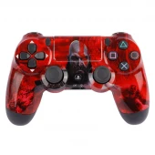 دسته بازی بی سیم SONY PlayStation 4 DualShock 4 High Copy طرح God of War کد 4