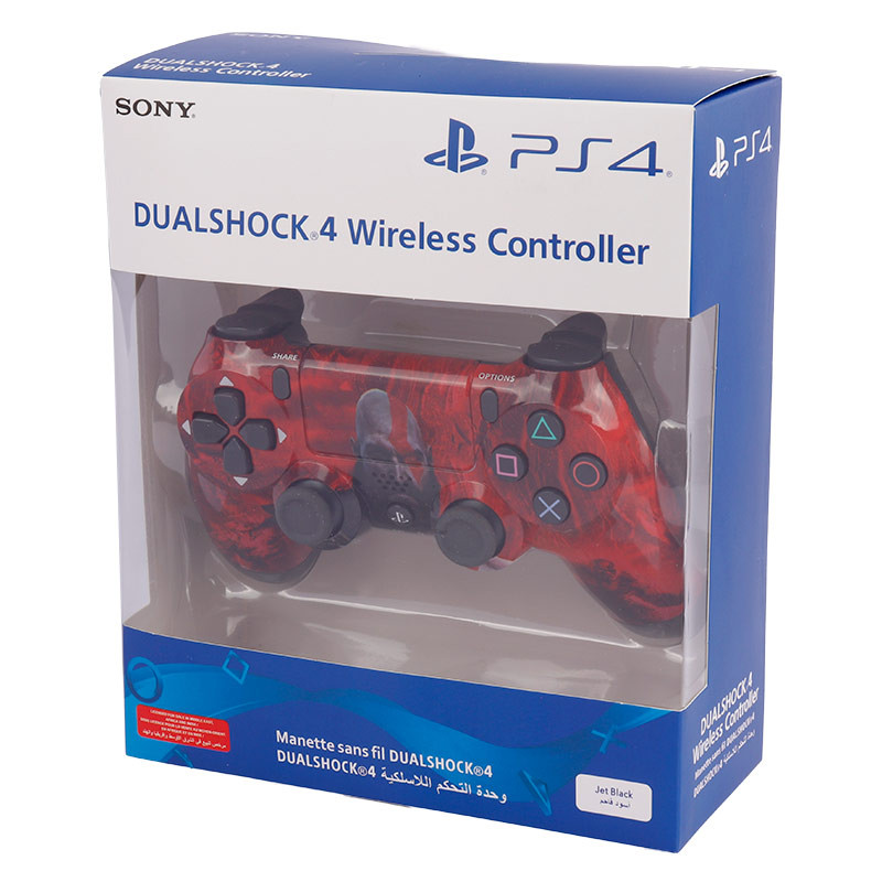 دسته بی سیم SONY PlayStation 4 DualShock 4 High Copy طرح God of War کد 4